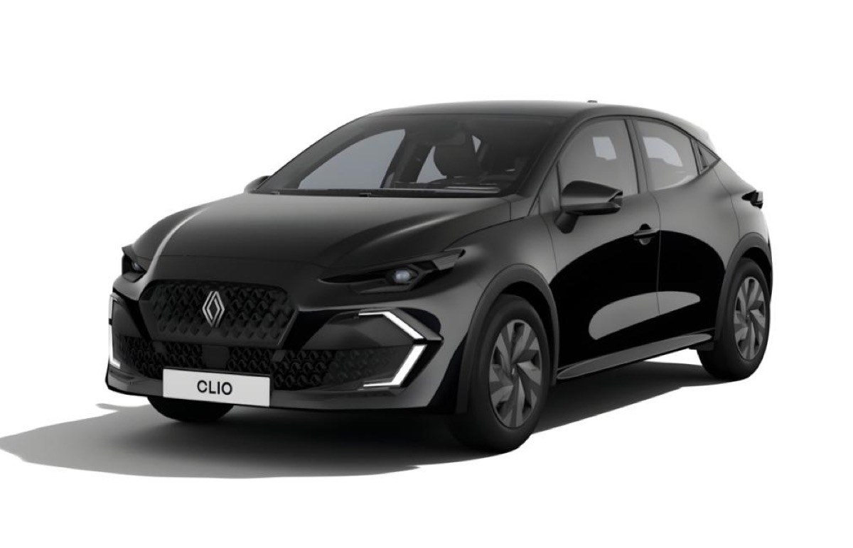 Renault Clio 6 noire - véhicule d'apprentissage Clyde Driving School